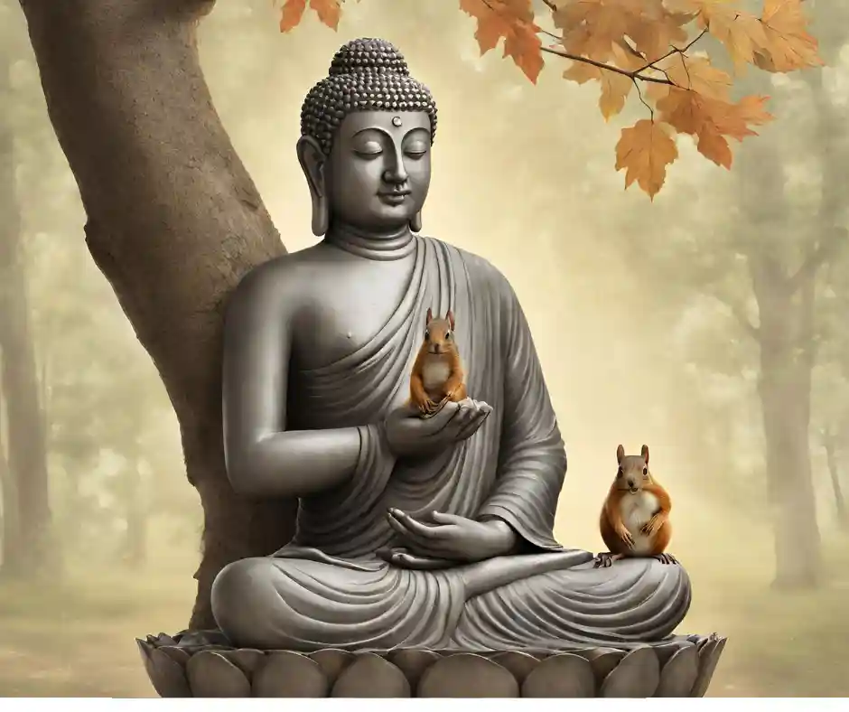 गिलहरी की इस शिक्षा के बाद बुद्ध को मिला था आत्मज्ञान - Buddhist Story in Hindi