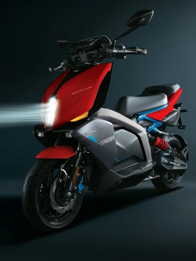 TVS X electric scooter