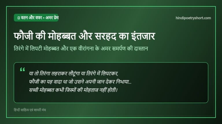 fauji love story in hindi